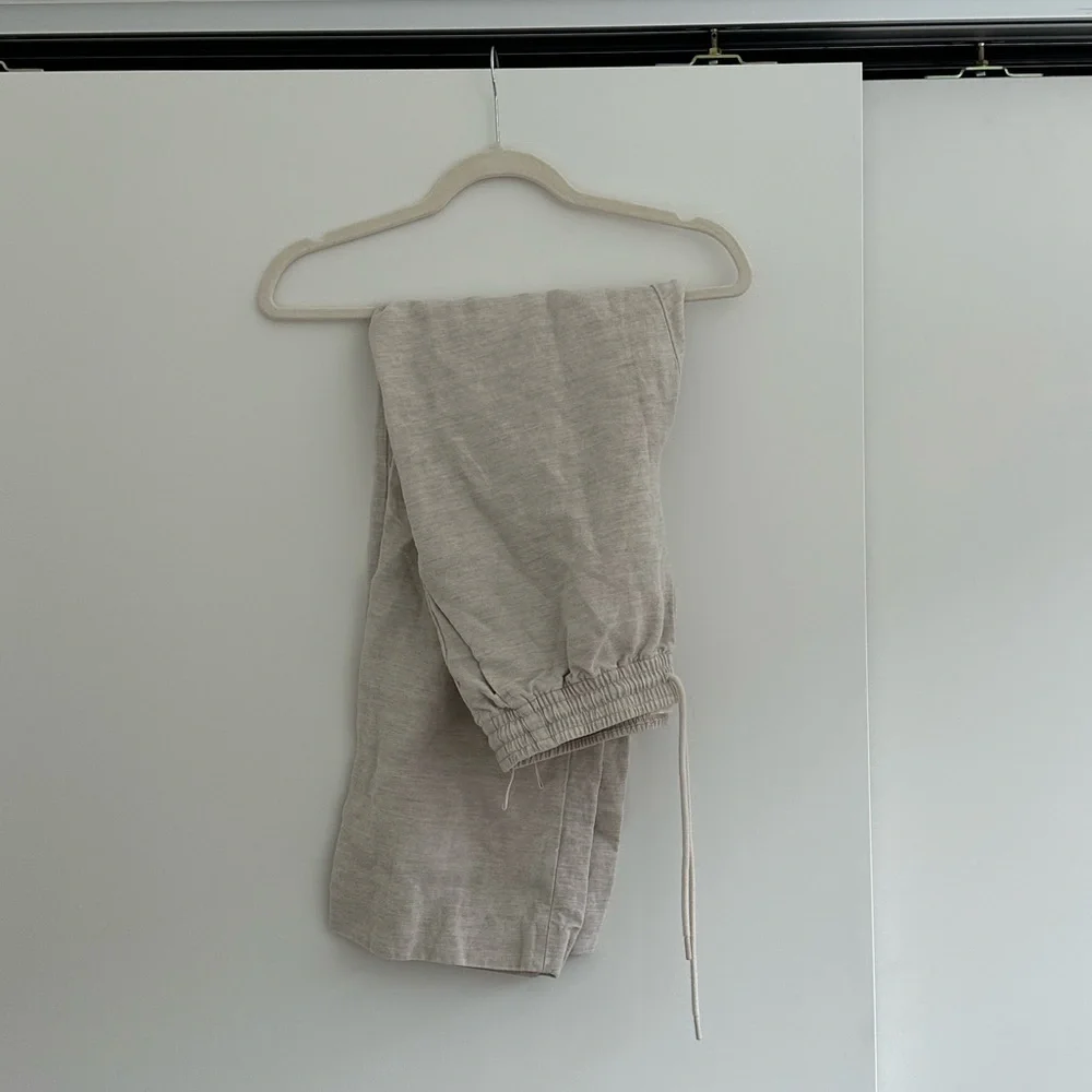 Lodge aritzia Cream Trousers - Picture 3 of 5